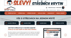 Desktop Screenshot of krytiny-strechy.cz