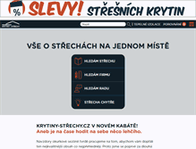 Tablet Screenshot of krytiny-strechy.cz